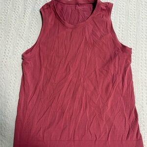 Sleeveless Pink Top
